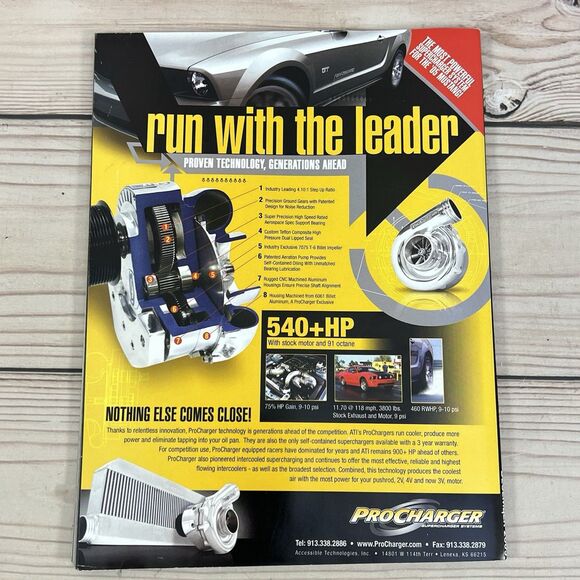 VTG 5.0 Mustang & Super Fords Magazine 2005 Lot of 7 Ford Muscle Car Fox Racing - Picture 15 of 16